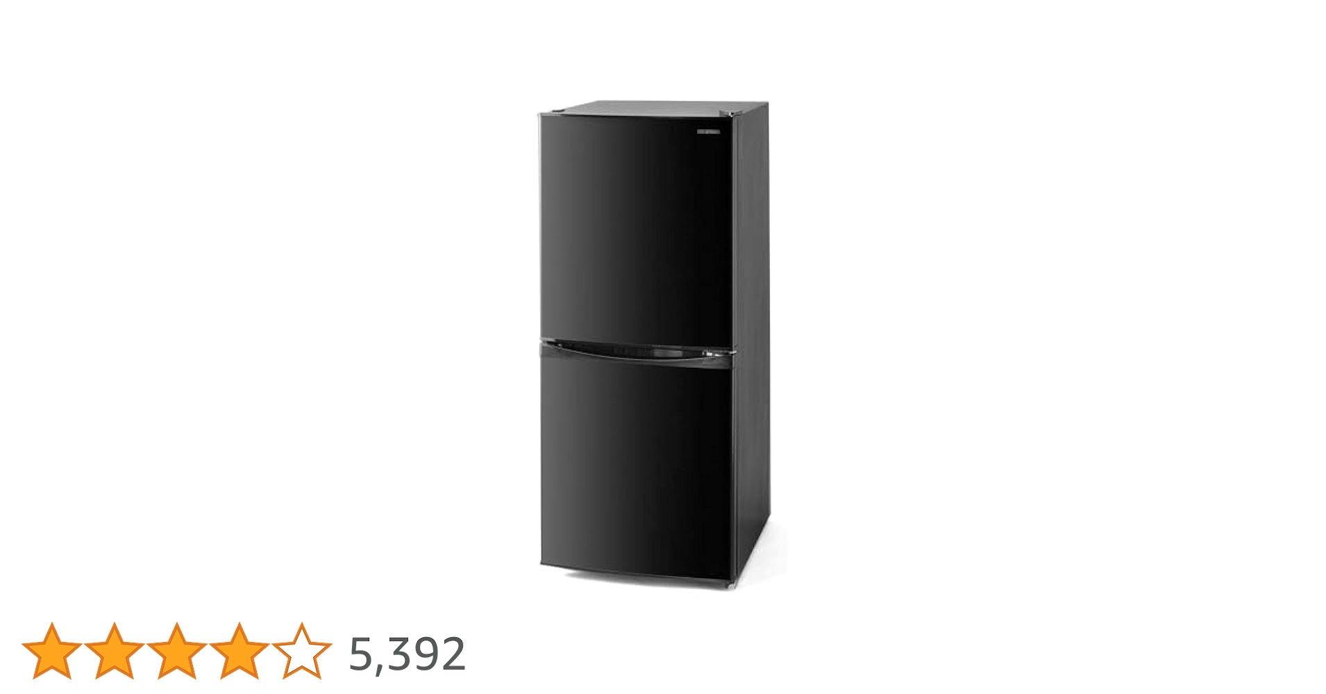 Amazon.co.jp: アイリスオーヤマ 冷蔵庫 142L ブラック 幅50cm
